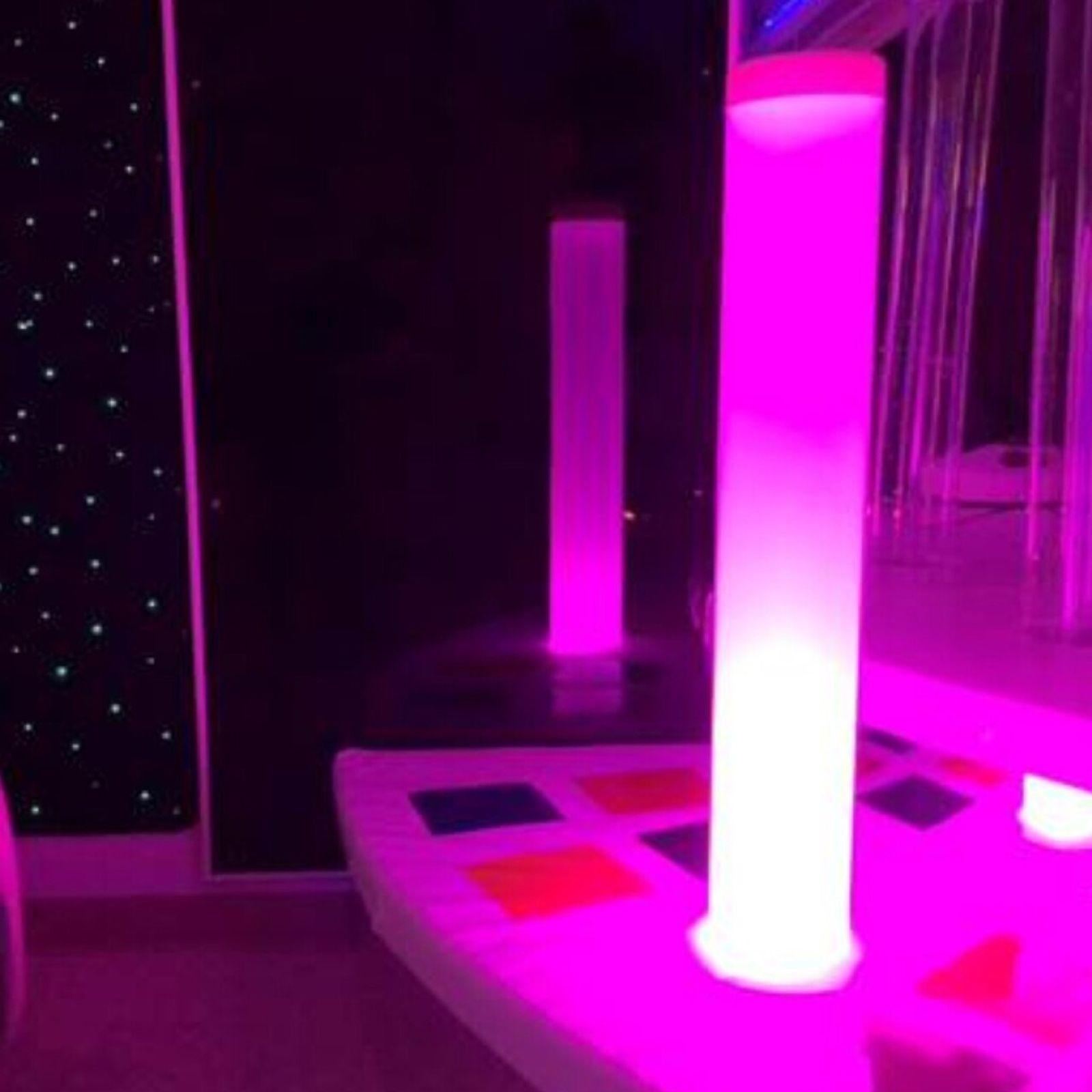 Onyx Acrylic Wood Back Mirrors with Black Frame - LIMITED SUPPLY