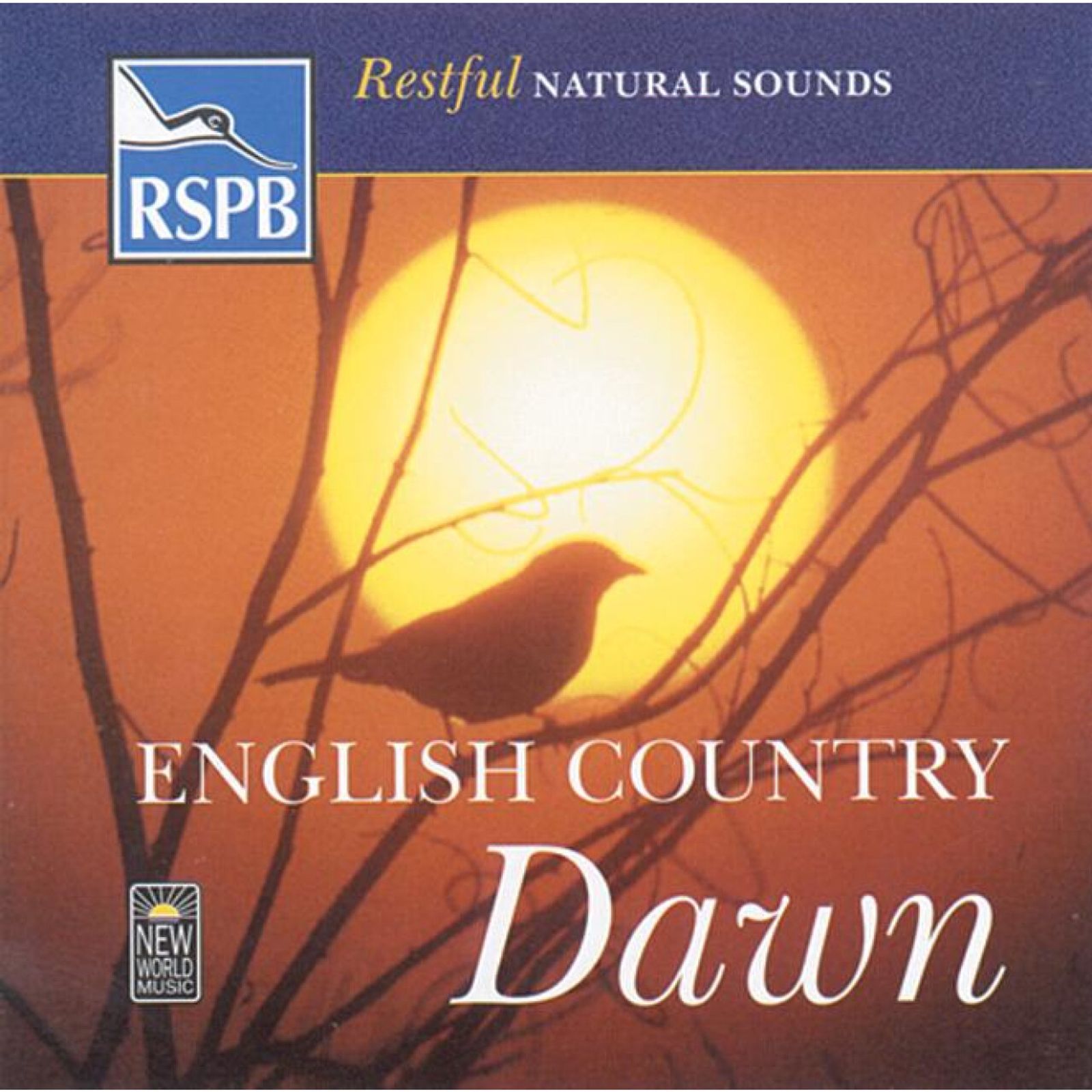 Skymning på Engelska landsbygden