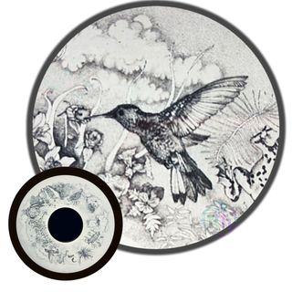 Projector Wheel, Black & White Wild Life