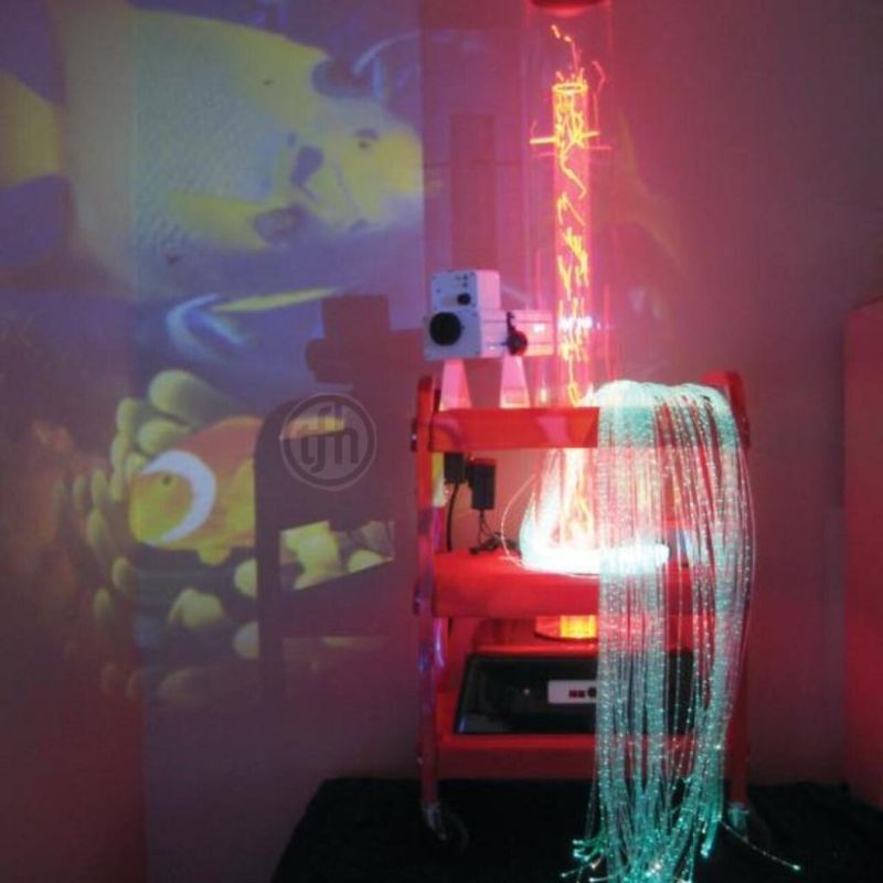 Little Red Sensory Cart - Deluxe Air Tube