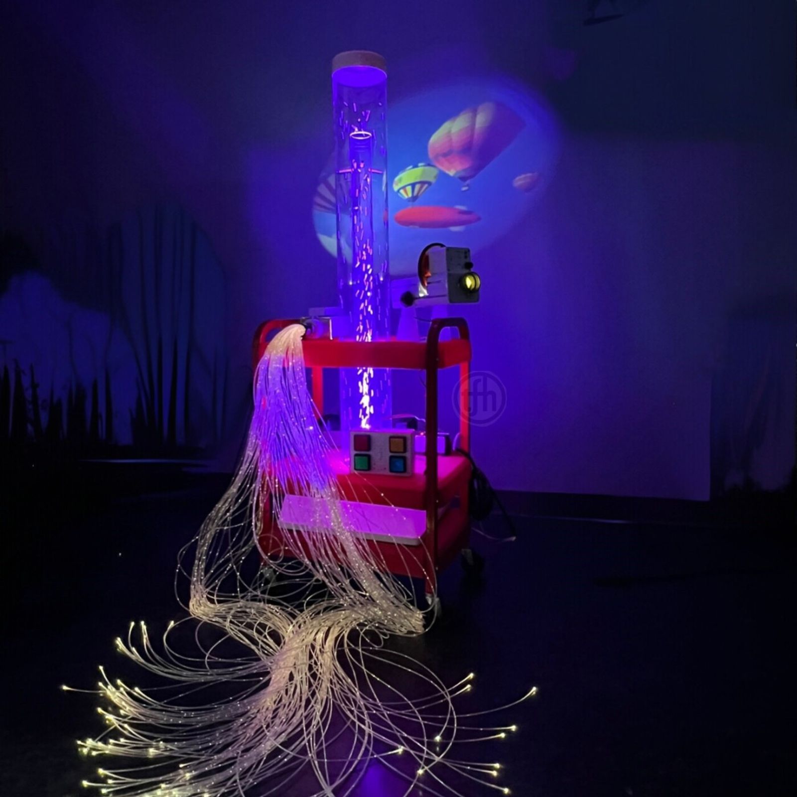 Little Red Deluxe Sensory Cart