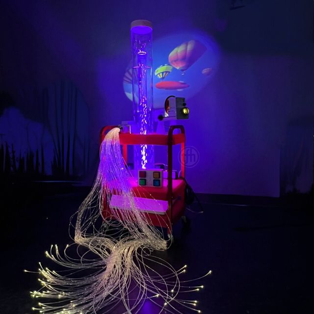 LED Solar 250 Sensory Projector & Rotator