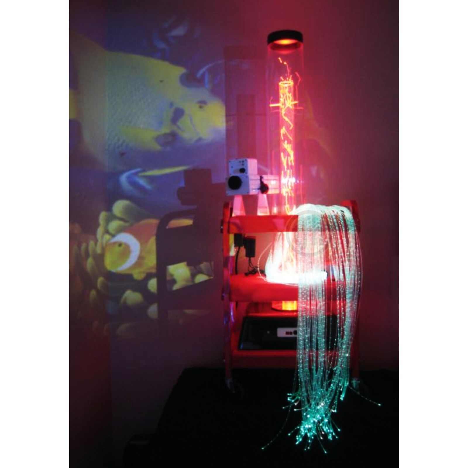Little Red Mobile Sensory Cart - Deluxe Water