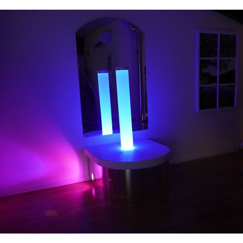 Bullnose Bubble Tube Podium Base