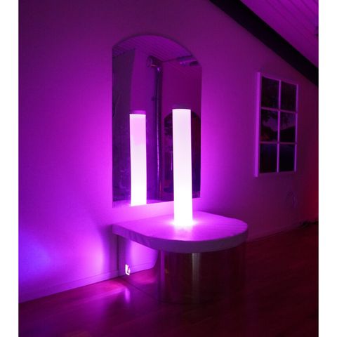 Bullnose Bubble Tube Podium Base