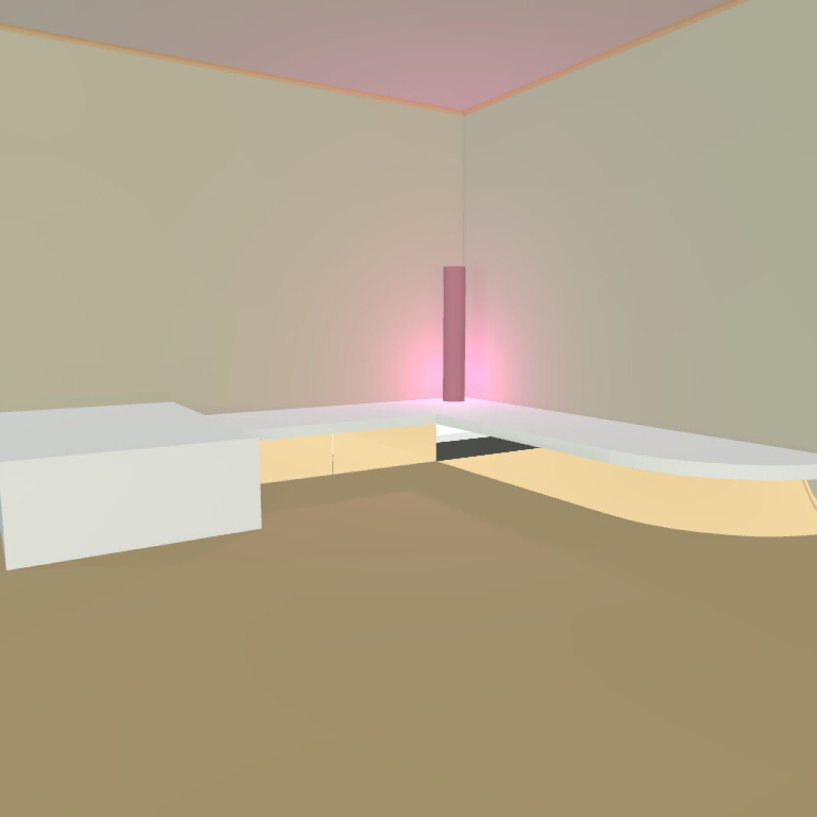 Quadrant Podium Bench  