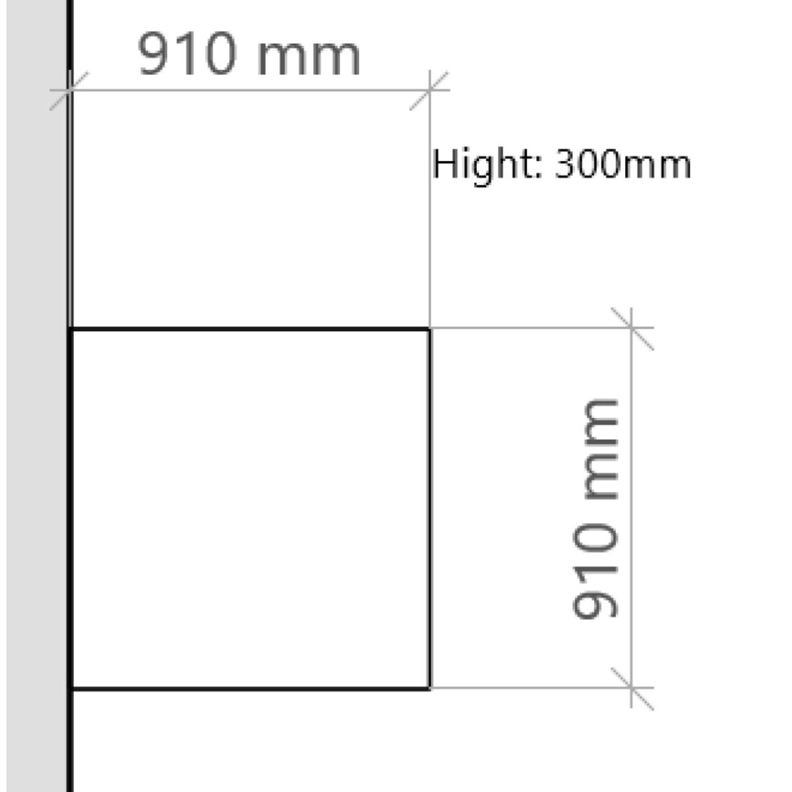Podium Square - no hole