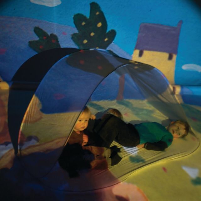 Projection Accessory, Soft Pop-Up Immersive Cave