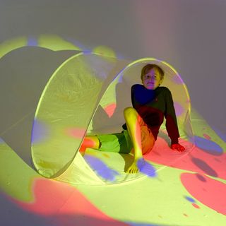 Projection Accessory, Soft Pop-Up Immersive Cave