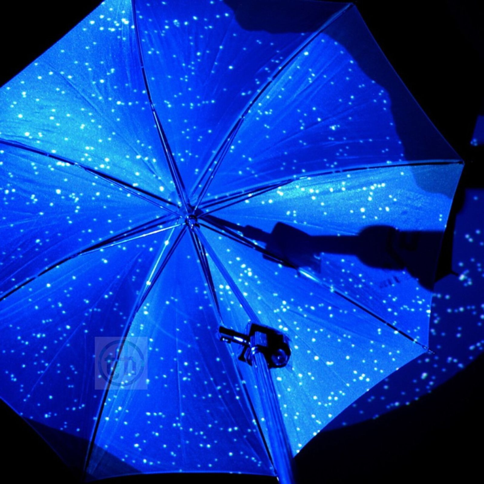 Sensory Room Projection White Umbrella