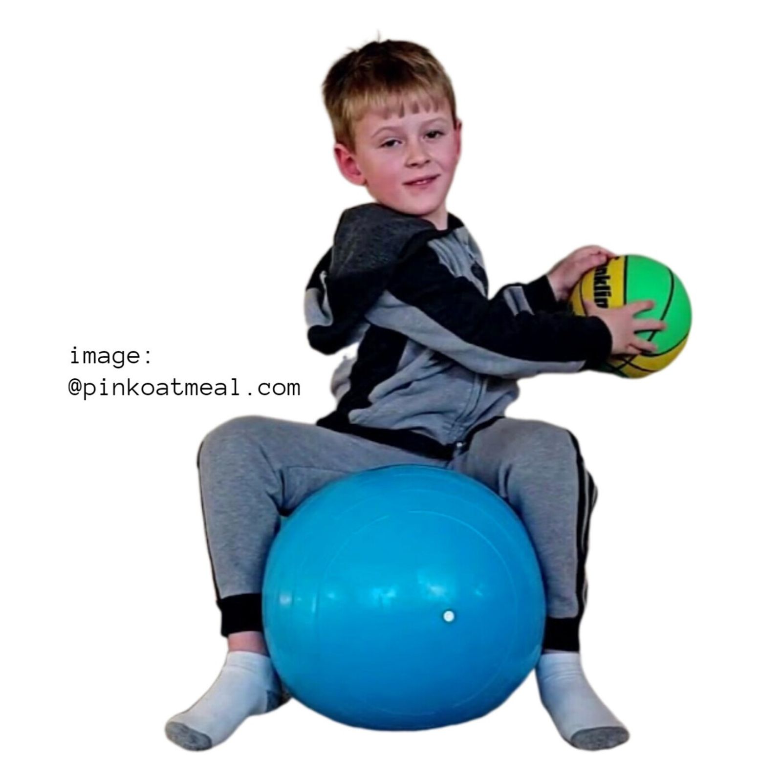 Peanut Ball: Large ~ Blue 28" dia