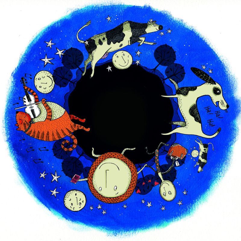 6 Inch Projector Wheel - Hey Diddle Diddle Scene
