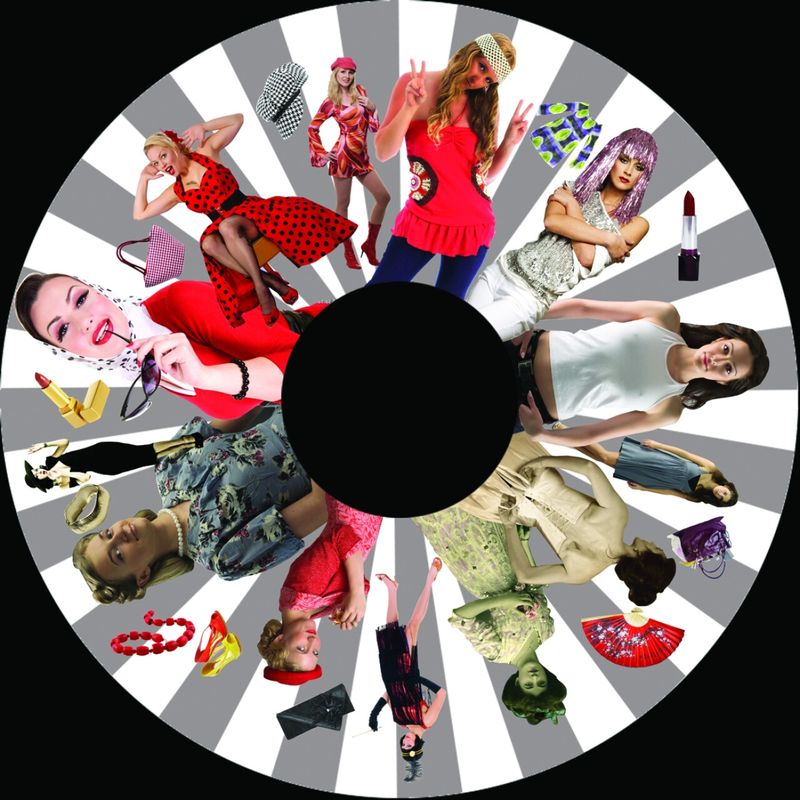 6 Inch Projector Wheel - Women Fashion Scene