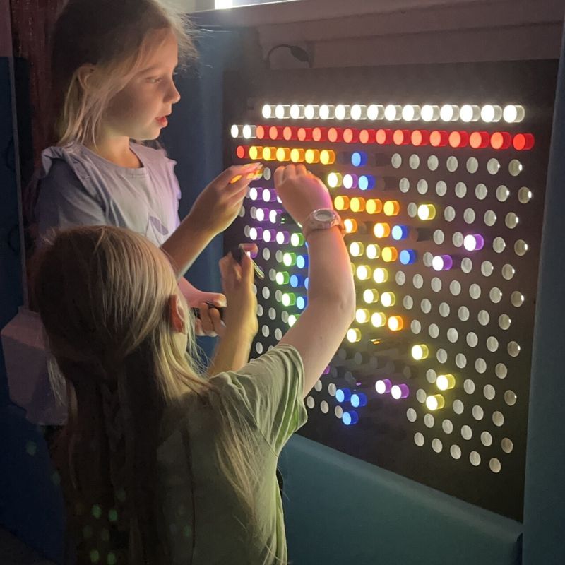 Illuminated Rod Wall