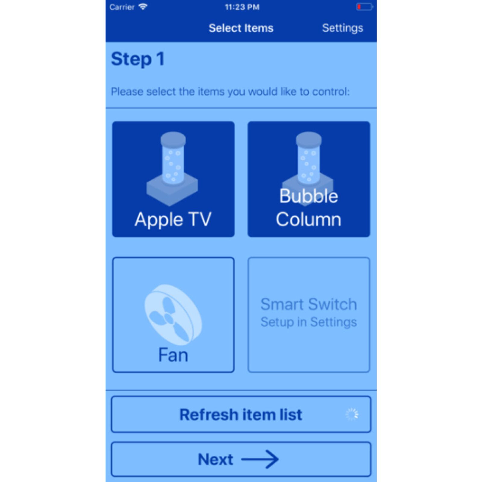 Genie Interactive Receiver