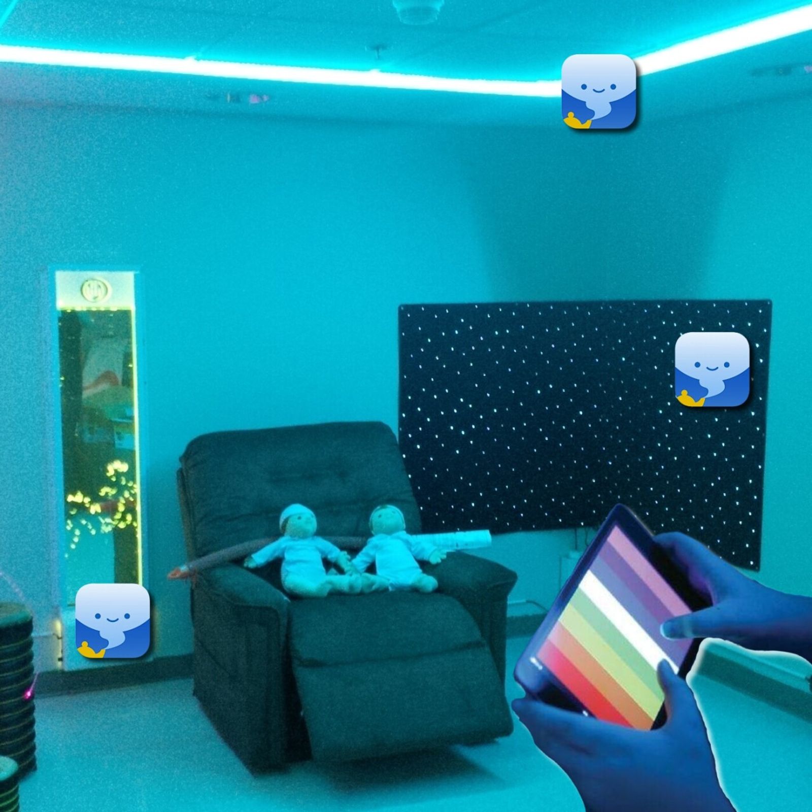 Genie Soft Lights Design Corner
