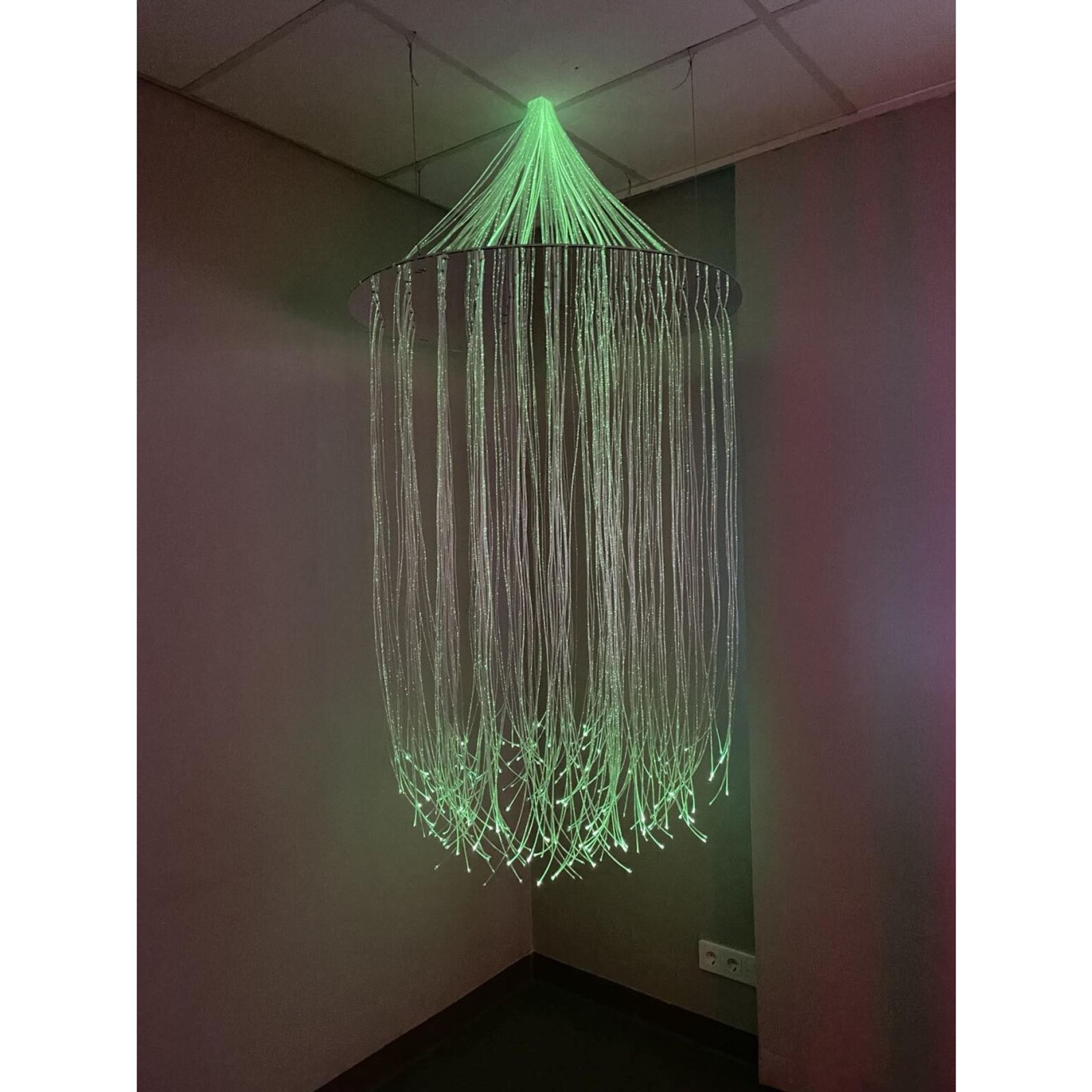 Spegelfäste rund fiberoptik (exkl fiberoptik)