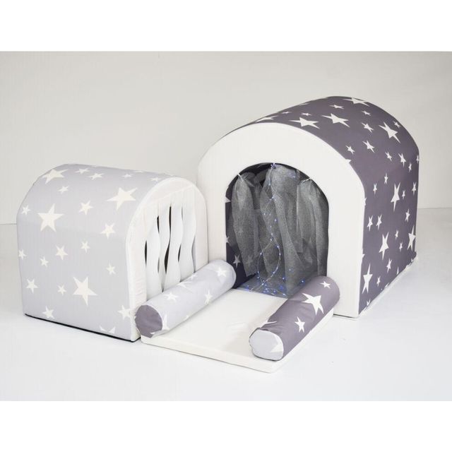Giant Sensory Star Print Tunnel Set - LIMITED SUPPLY
