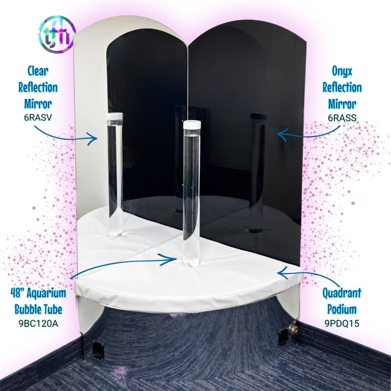 Bubble Tube Curved Sensory Corner