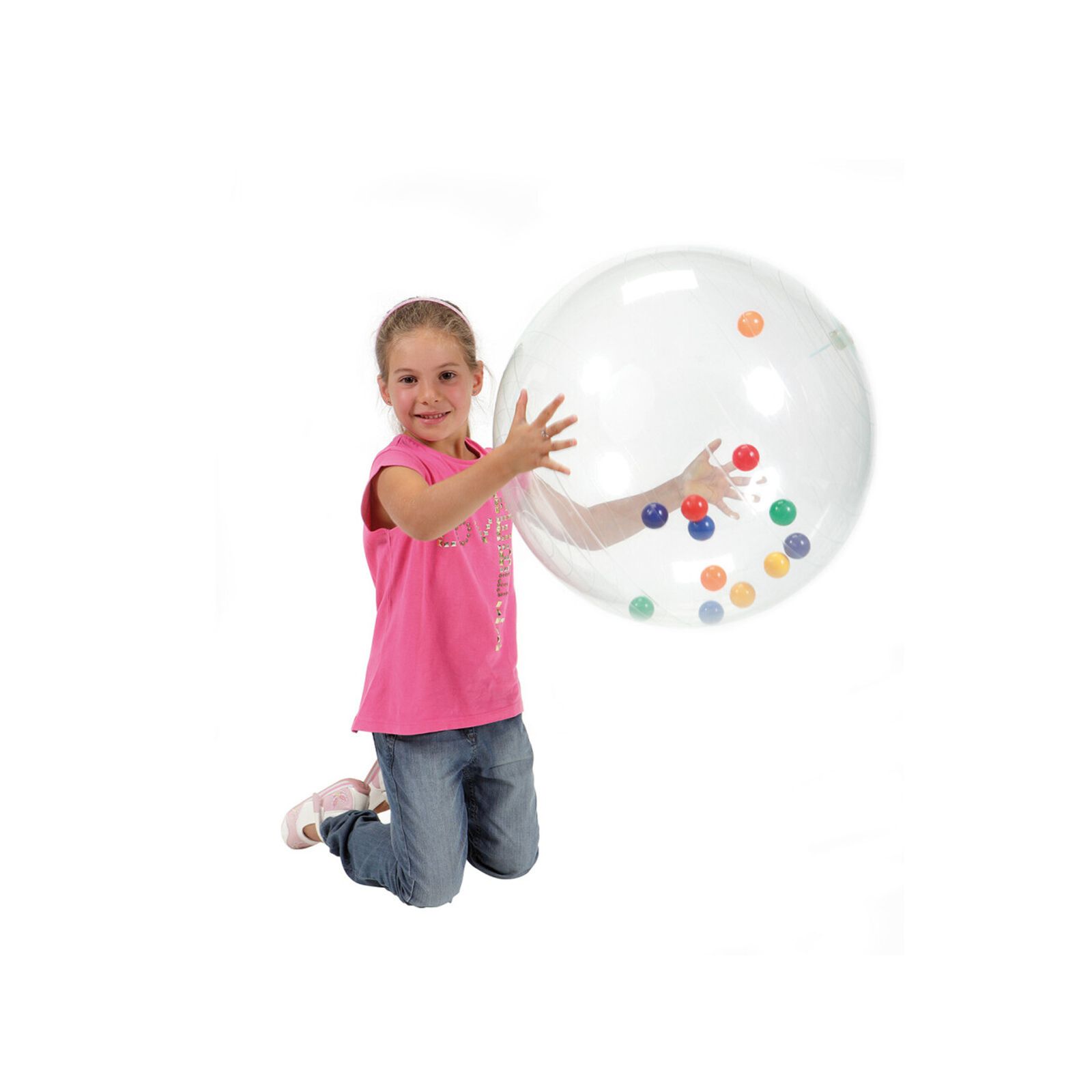 Aktivitetsboll Transparent Ø 50 cm