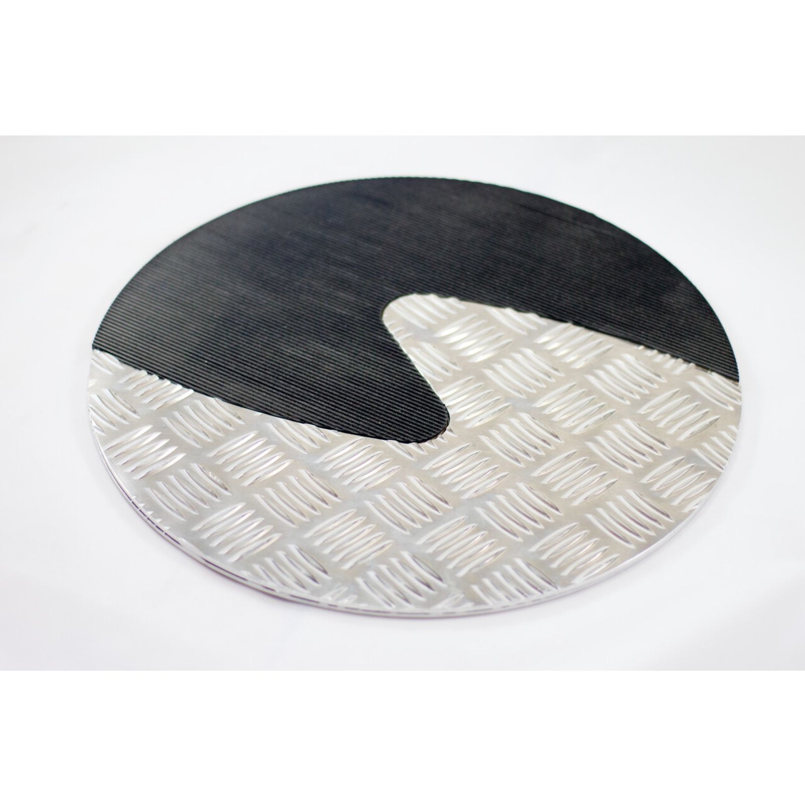 Tactile Circles - Black & Silver LIMITED SUPPLY