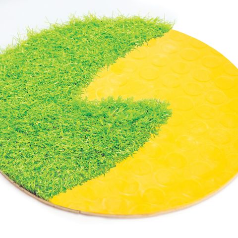 Tactile Circle Yellow & Green - LIMITED SUPPLY
