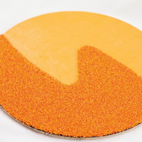 Tactile Circle Yellow & Orange - LIMITED SUPPLY