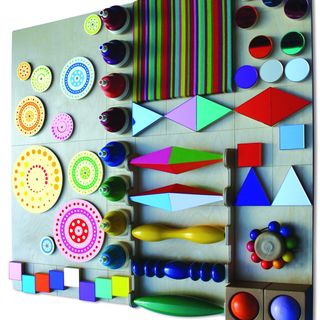 Sensory Kinetic Toy Wall