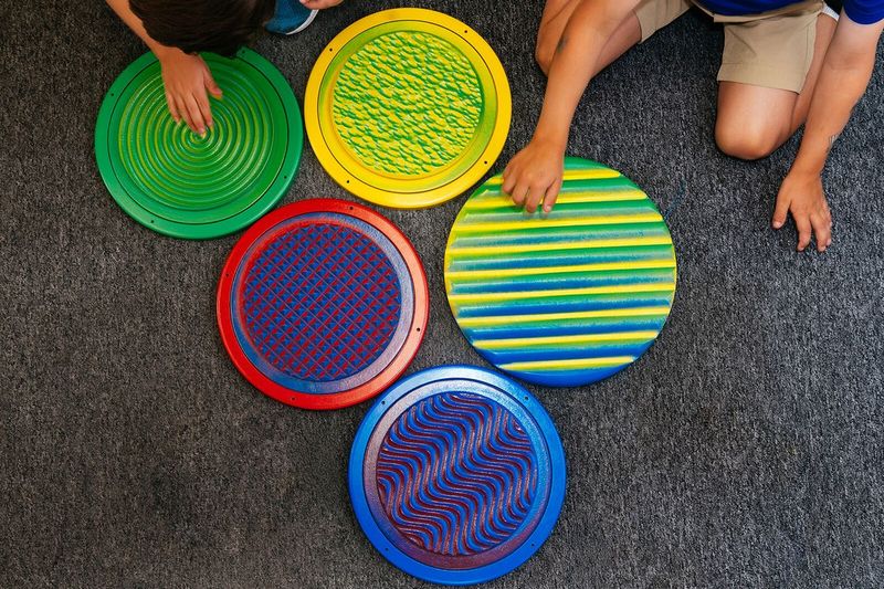 Tactile Wall Spinner - Set of 4