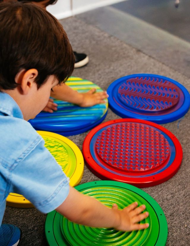 Tactile Wall Spinner - Set of 4
