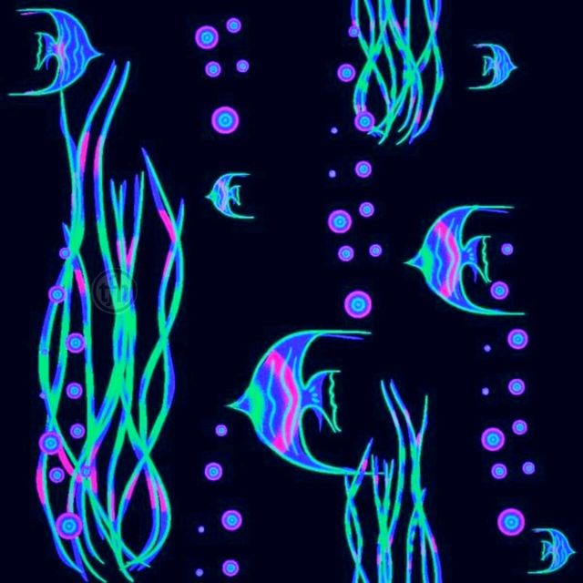 Ribbons & Stars UV Carpet