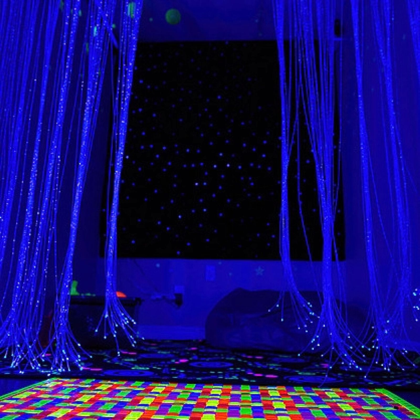 UV-matta flätad