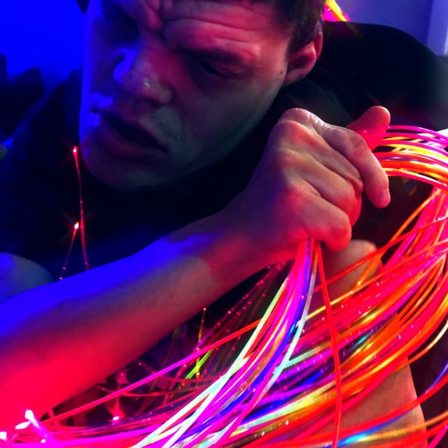 Padded Fibre Optic Light Source Box