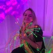 Ultra Violet, Fibre Optic Tails with Light Source