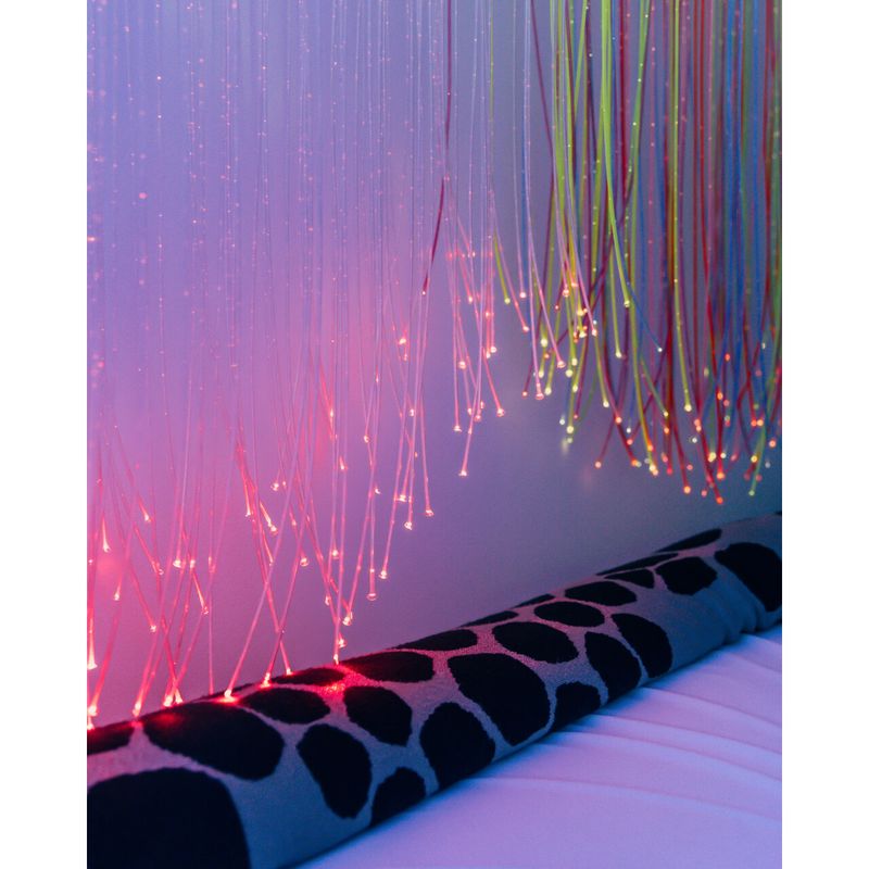Ultra Violet, Fibre Optic Tails with Light Source