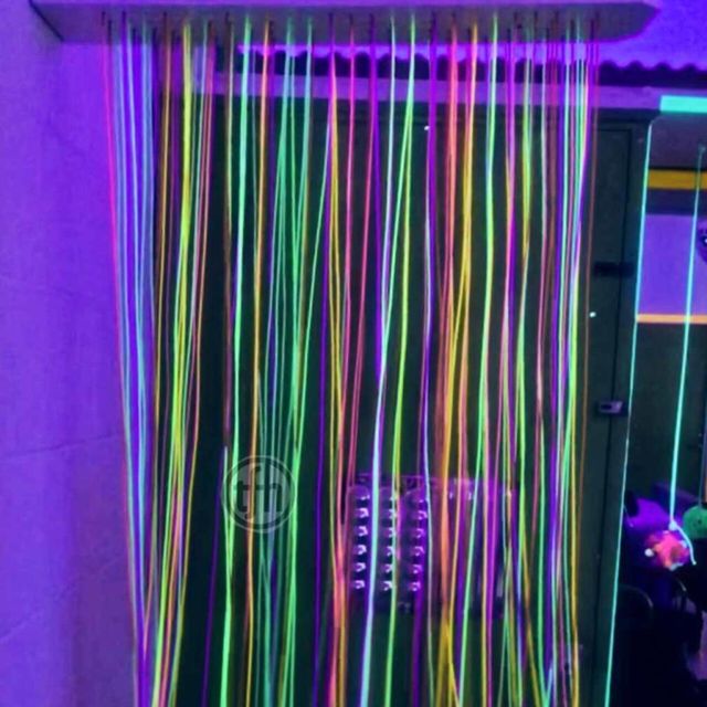 Fiber Optic Suspended Waterfall Lights
