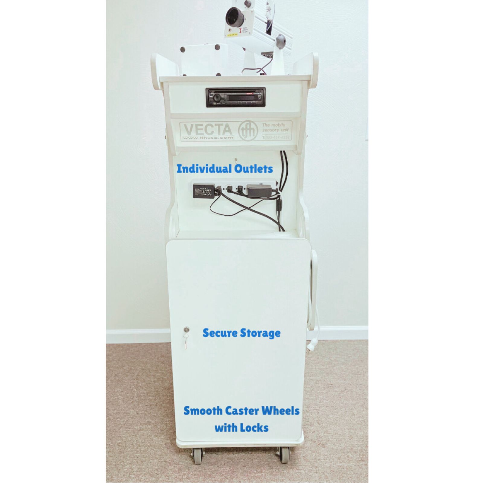 Waterless Deluxe Sensory Cart