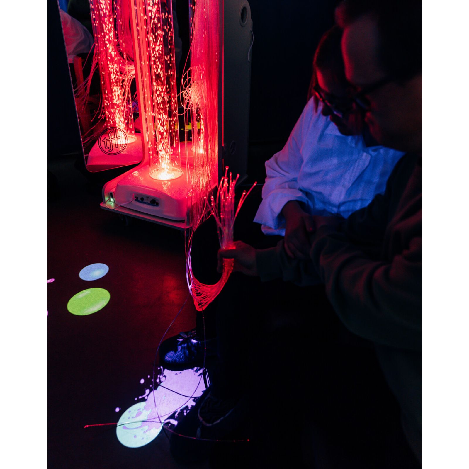 Rullande Mobilt Sinnesrum  - Vecta Budii med Bubbelrör