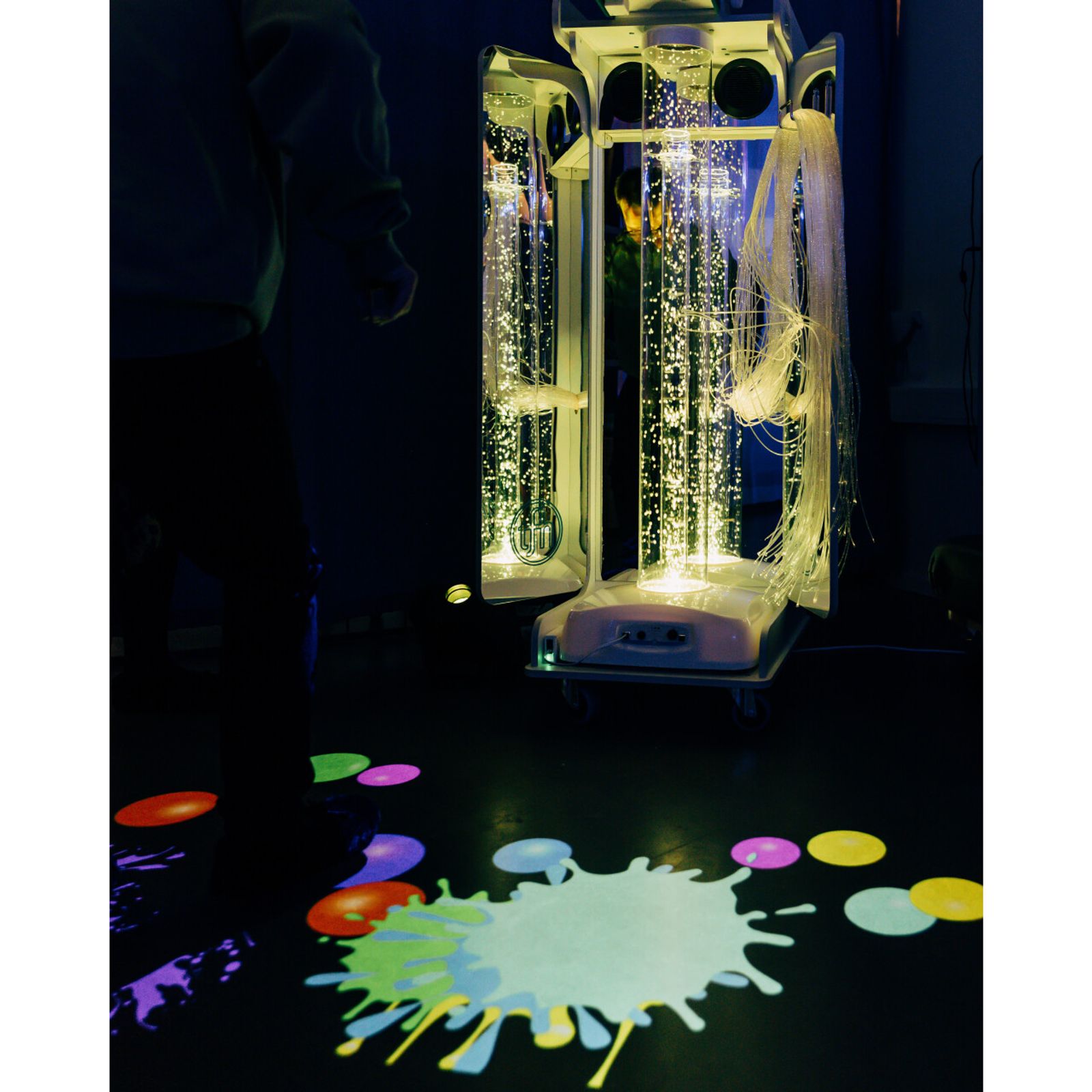 Rullande Mobilt Sinnesrum  - Vecta Budii med Bubbelrör