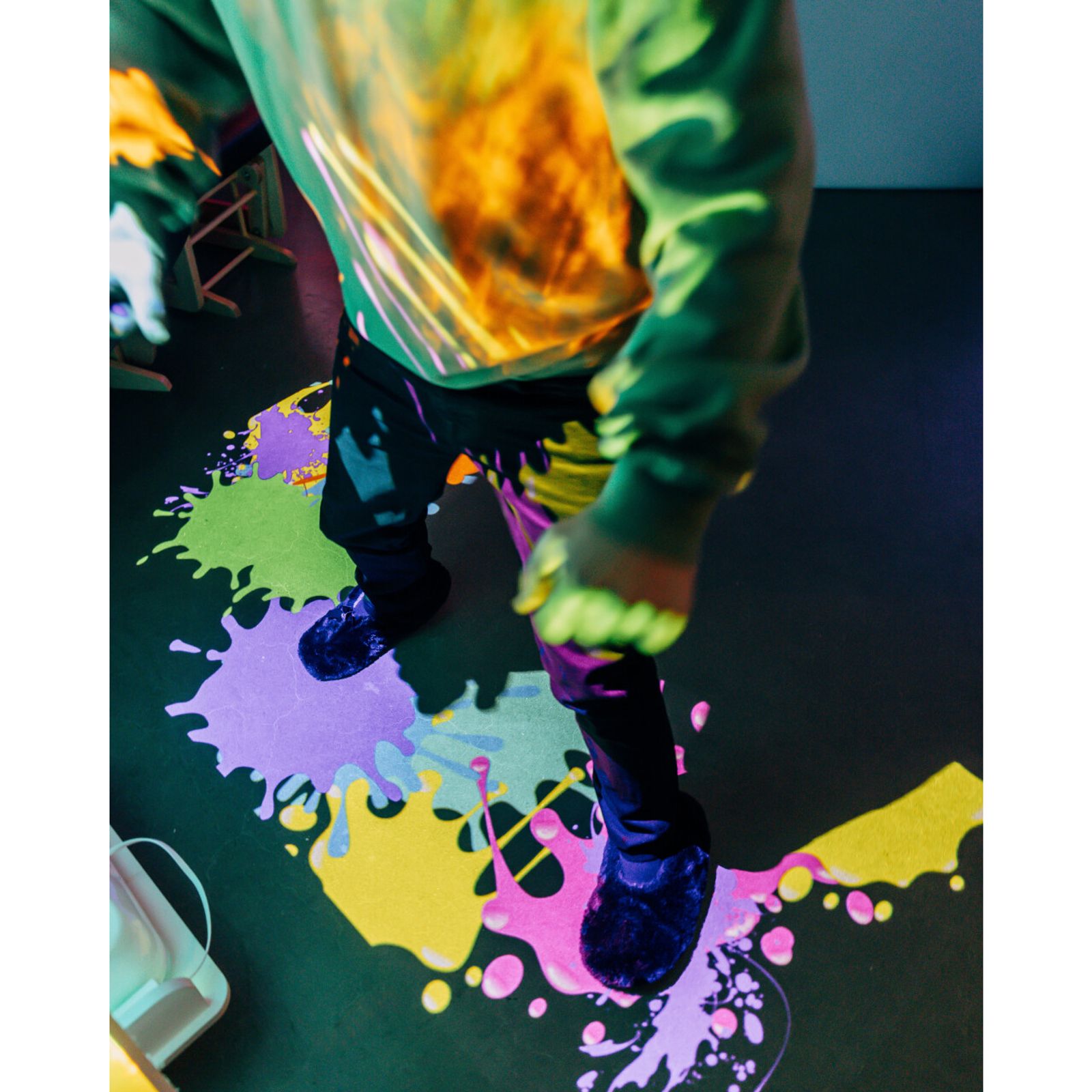 Rullande Mobilt Sinnesrum  - Vecta Budii med Bubbelrör