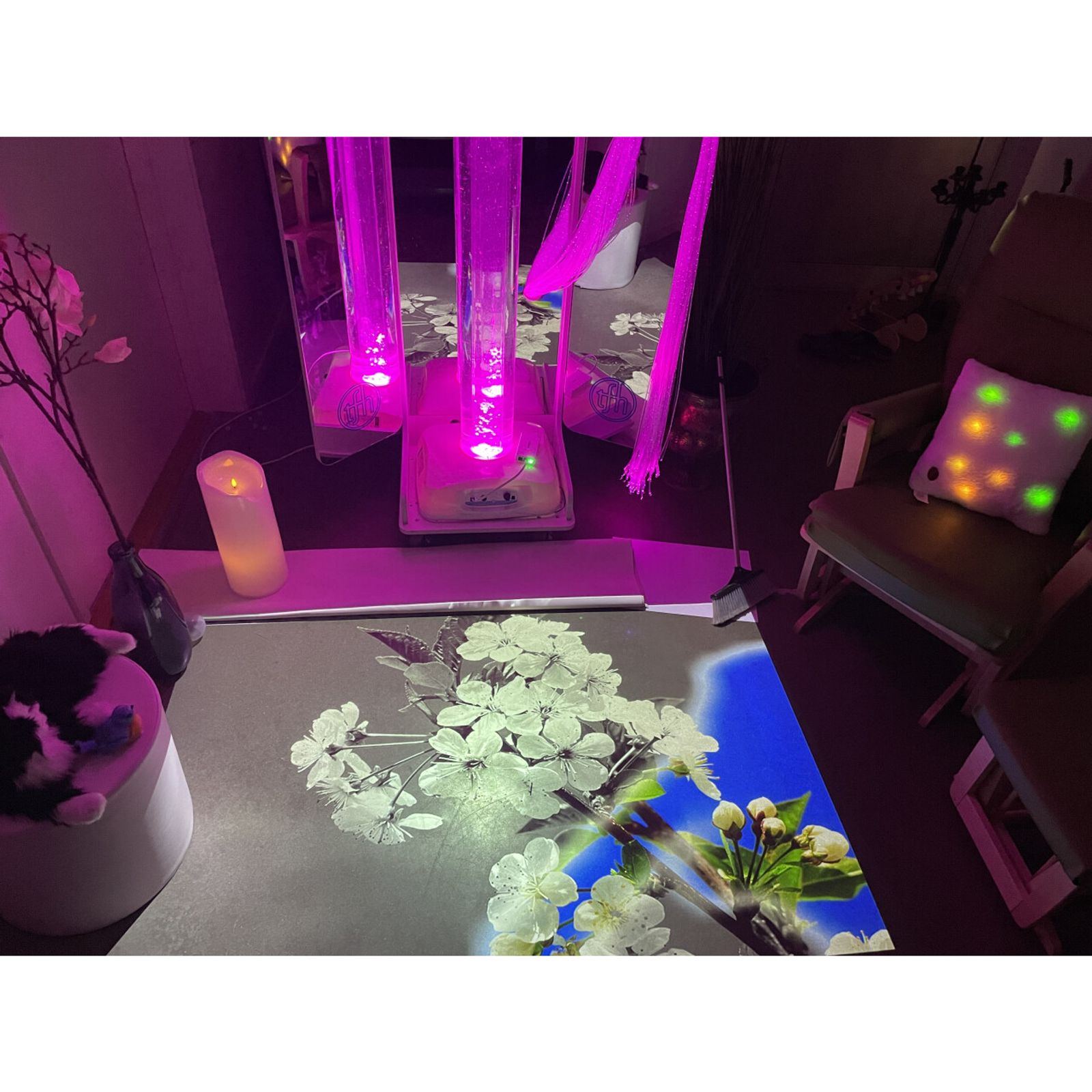 Rullande Mobilt Sinnesrum  - Vecta Budii med Bubbelrör