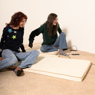 Fyrkantig Vibrerande Golvmadrass