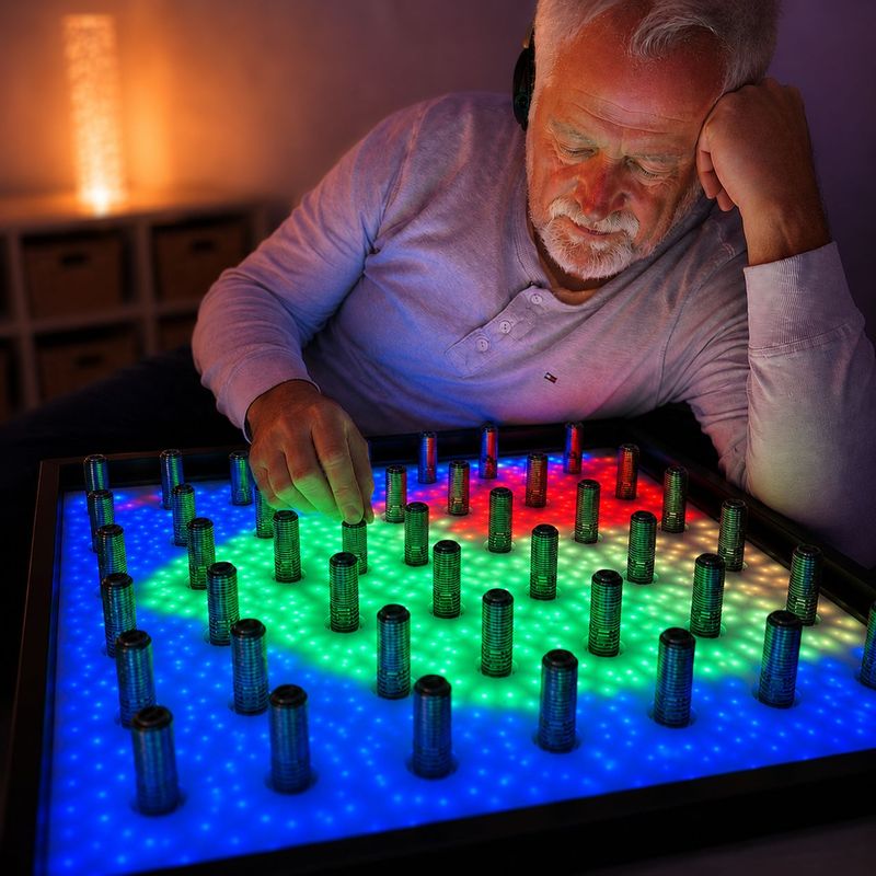 Electro Wobble Garden Interactive Sensory Wall Panel