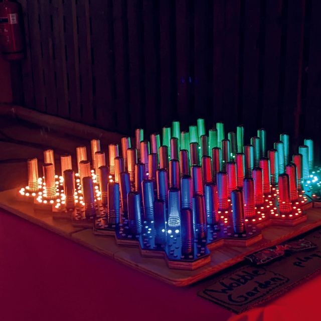 Electro Wobble Garden Activity Panel