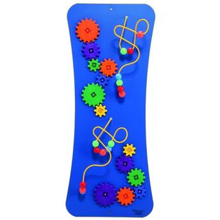 Wires, Beads & Gears Sensory Activity Wall - Drop Ship