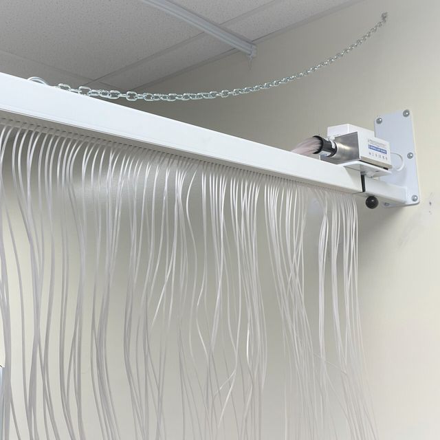 Wall Mounted FO Curtain