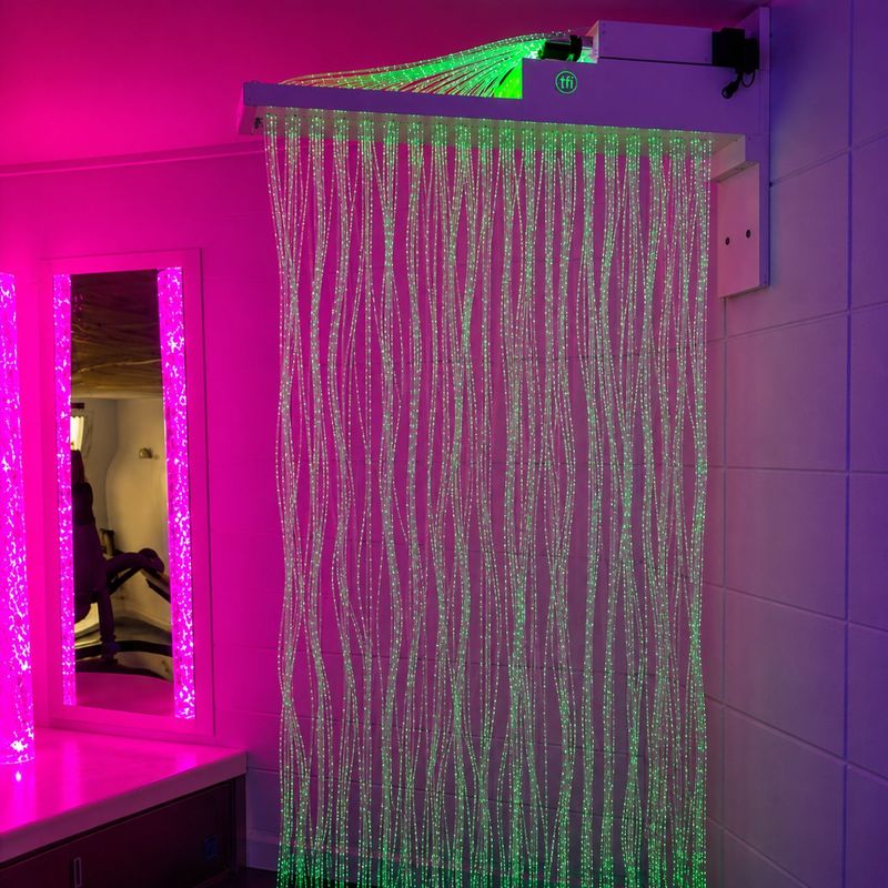 Fibre Optic Tails - Wall Curtain