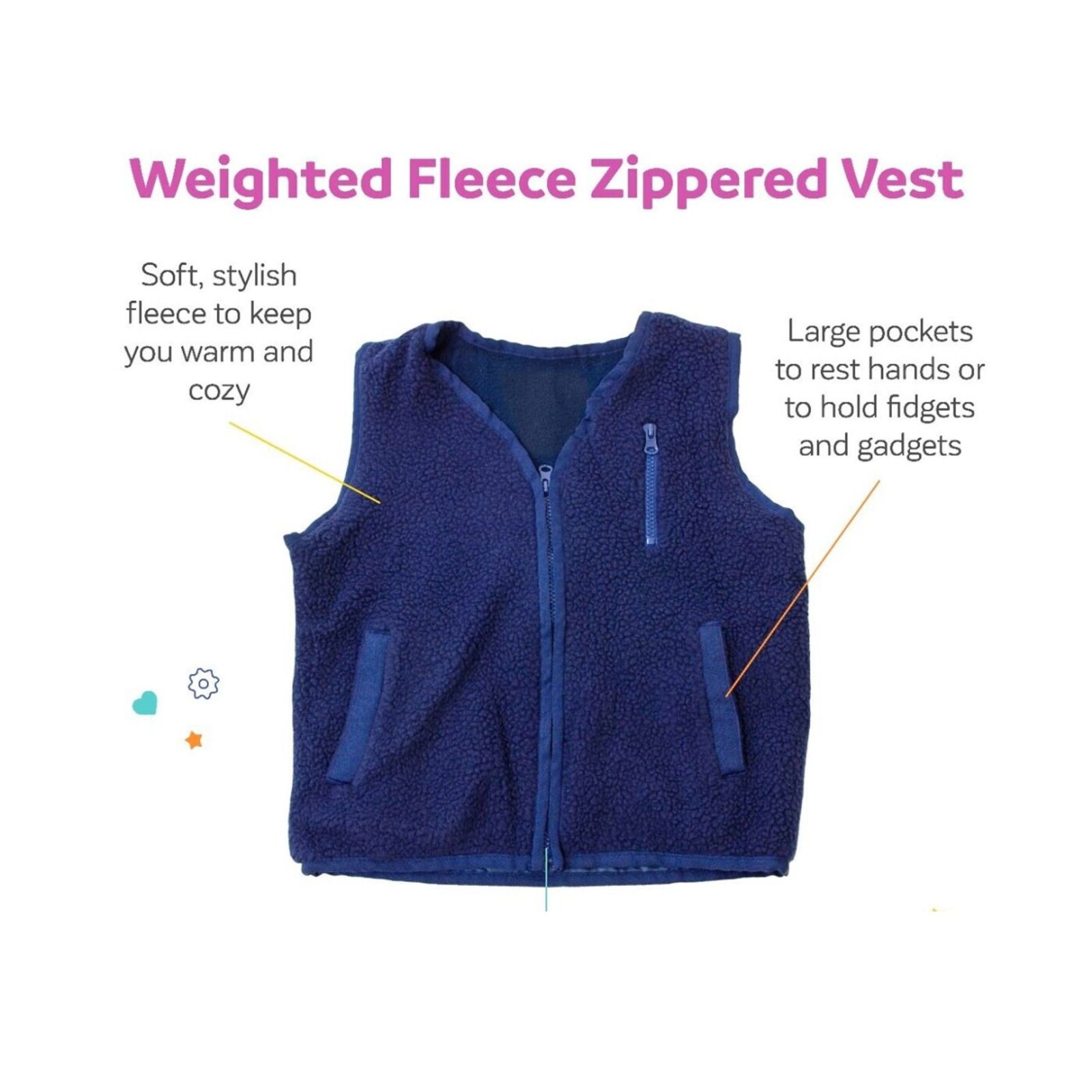 Weighted Zipper Vest