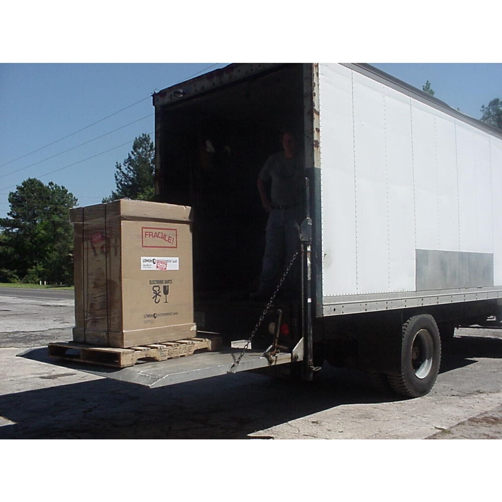 Liftgate and Inside Delivery